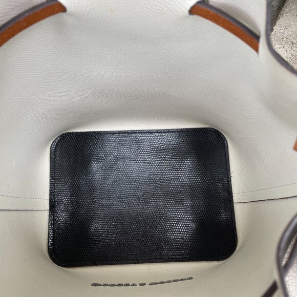 DOONEY & BOURKE SIENA SERENA DRAWSTRING BUCKET SHOULDER BAG BLACK PREPPY - Picture 6 of 16